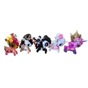 tokidoki Unicorno Collectible Figures Lot of 5 – Retired Styles – Authentic!